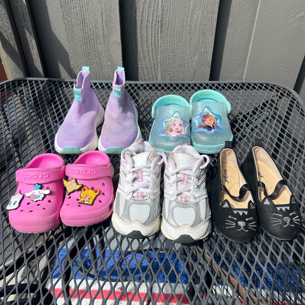 Toddler girls shoe bundle size 6